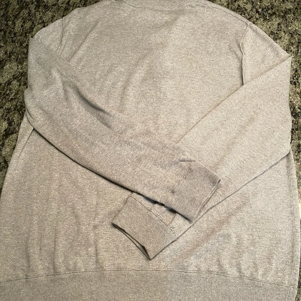 ☑️Excellent condition, VERY SOFT Banana Republic size XL gray Men’s sweater